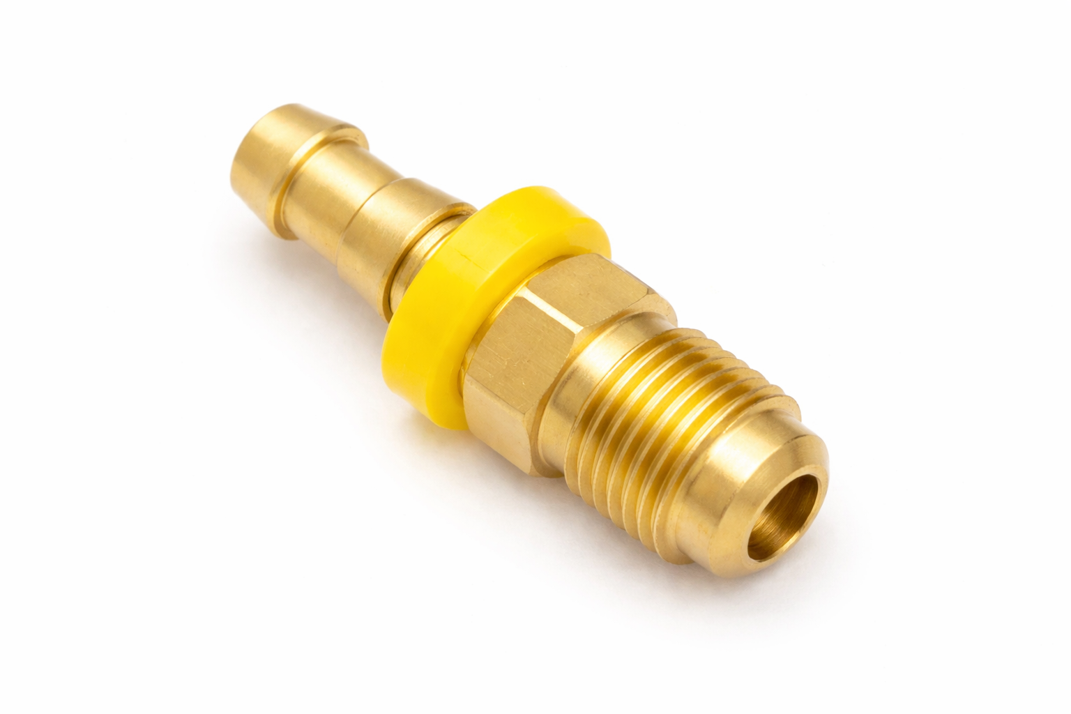 male hose barb to sae